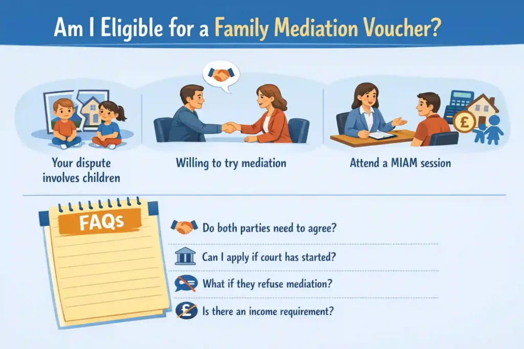 Am I Eligible for a Family Mediation Voucher Oldham?