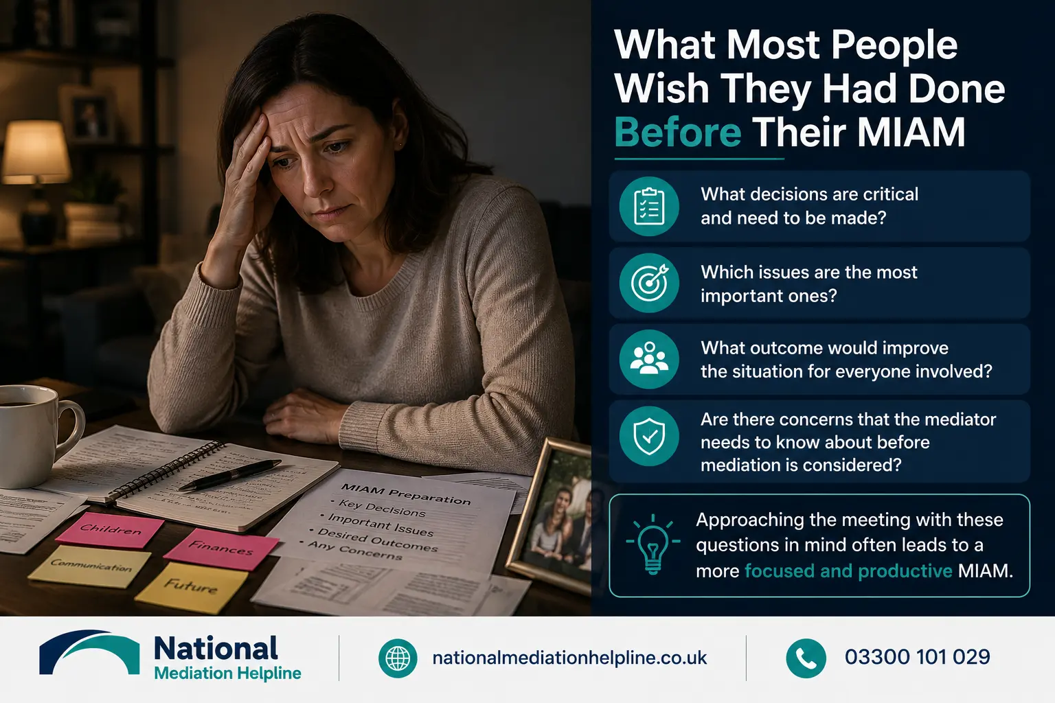 How to prepare for a miam in Oldham What most people miss what should they have done before miam