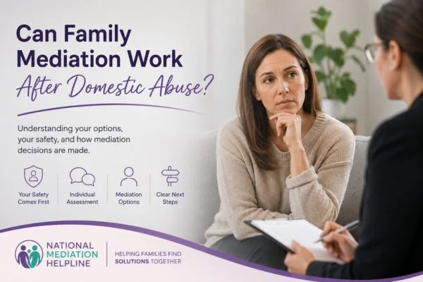 Can Family Mediation Oldham Work After Domestic Abuse?